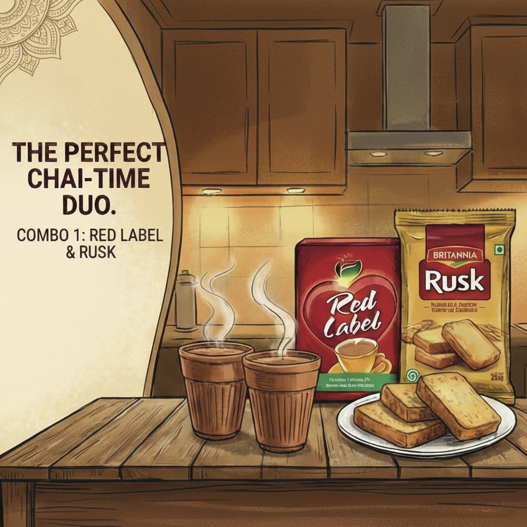 Red label 500g + Rusk