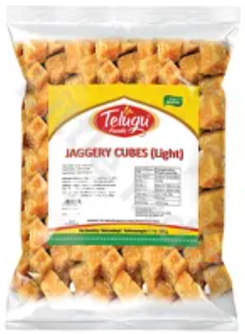 Telugu Jaggery Würfel - 500 g