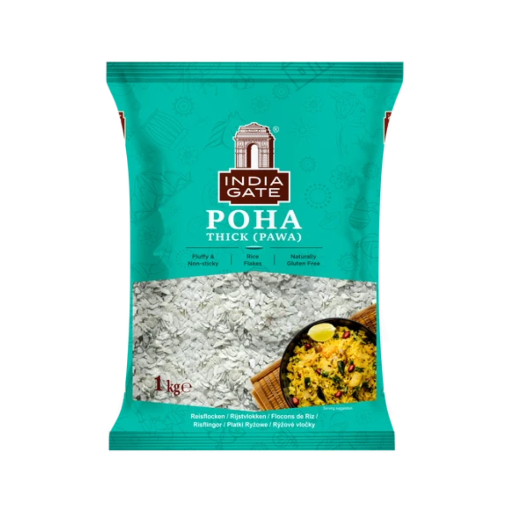 India Gate Thick Poha (1kg)