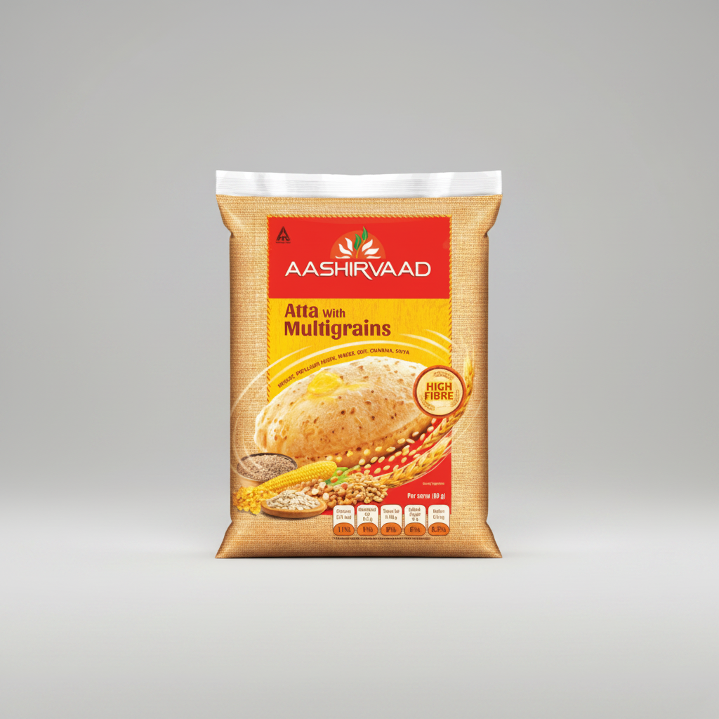 Aashirvaad Multigrain Atta 5kg pack – buy online at The Kirana Haus