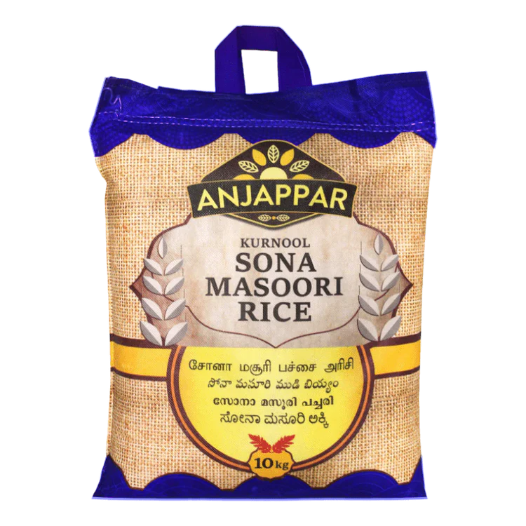 Anjappar Sona Masoori Rice 10 Kg