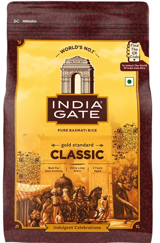 India Gate classic 2 years old rice