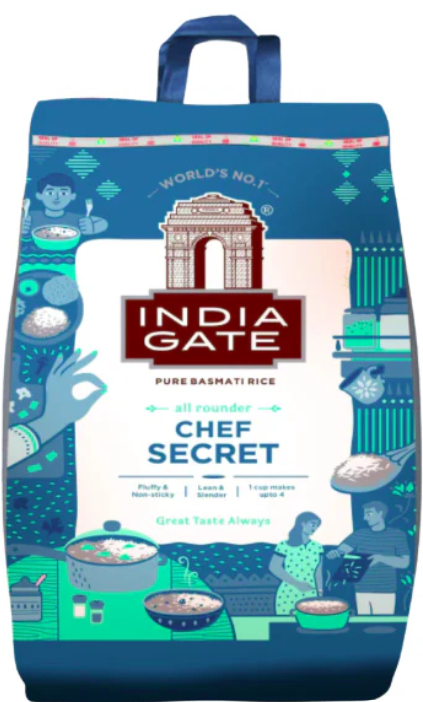 India Gate Chef Secret Basmati Rice 5Kg
