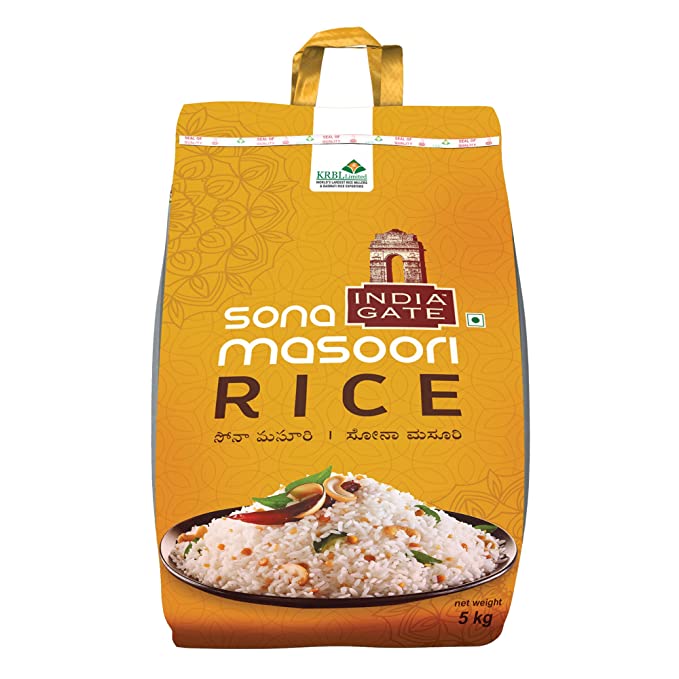 India Gate Sona Masoori Rice - 10KG