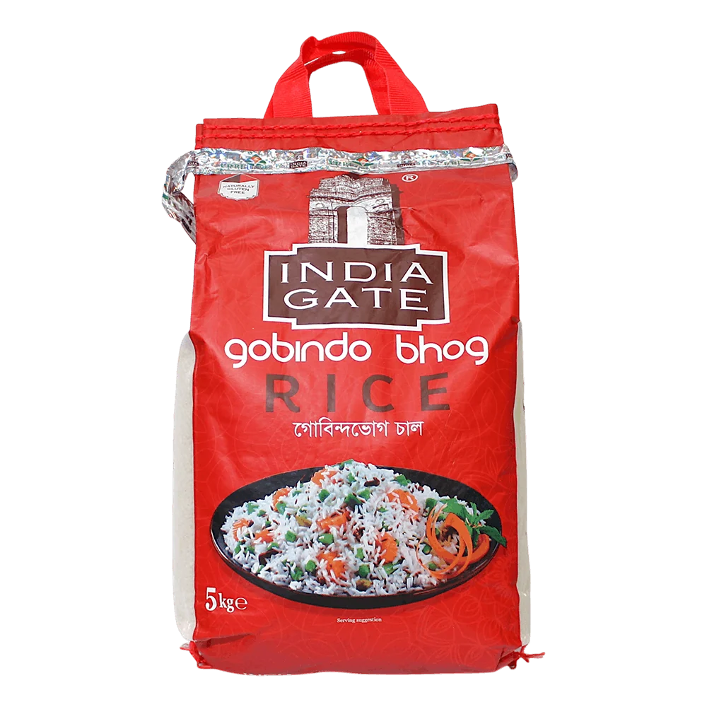 India Gate Gobindo Bhog Reis – 5kg