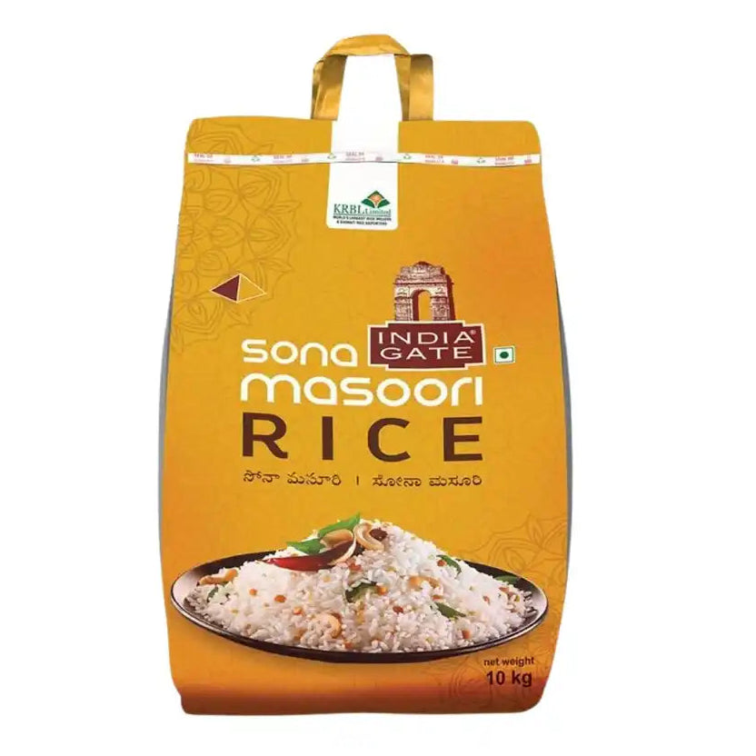 India Gate Sona Masoori Rice (10kg)