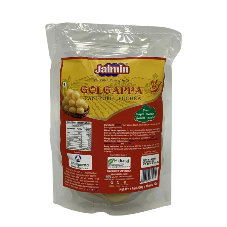 Jaimin Golgappa 200G