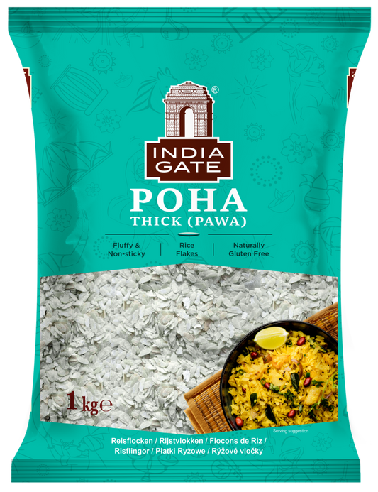 India Gate Poha Thick - 0.5KG