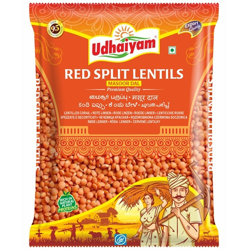 Udhaiyam Red lentils(Masoor Dal) 500g