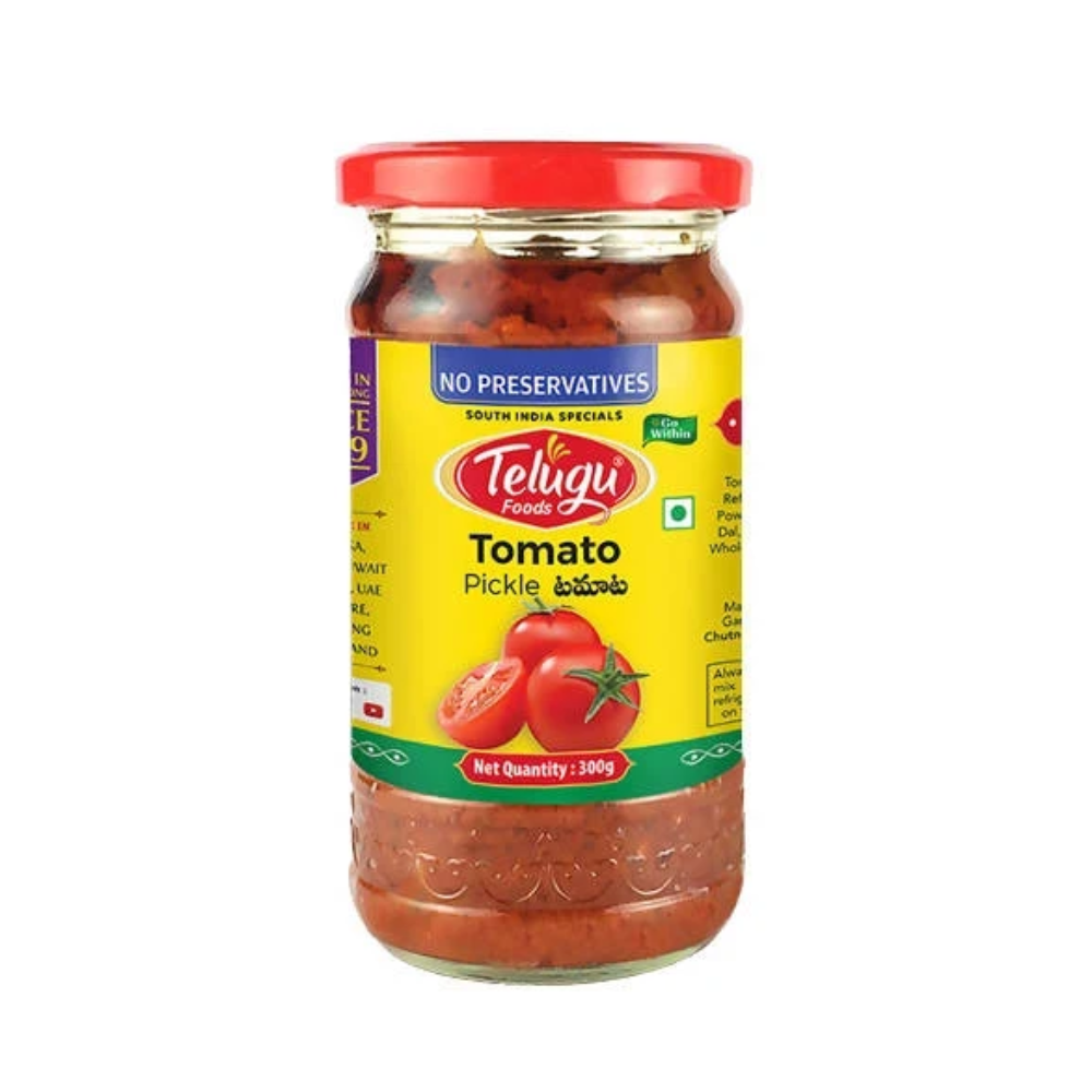 Telugu Foods Tomato Pickle (300g)