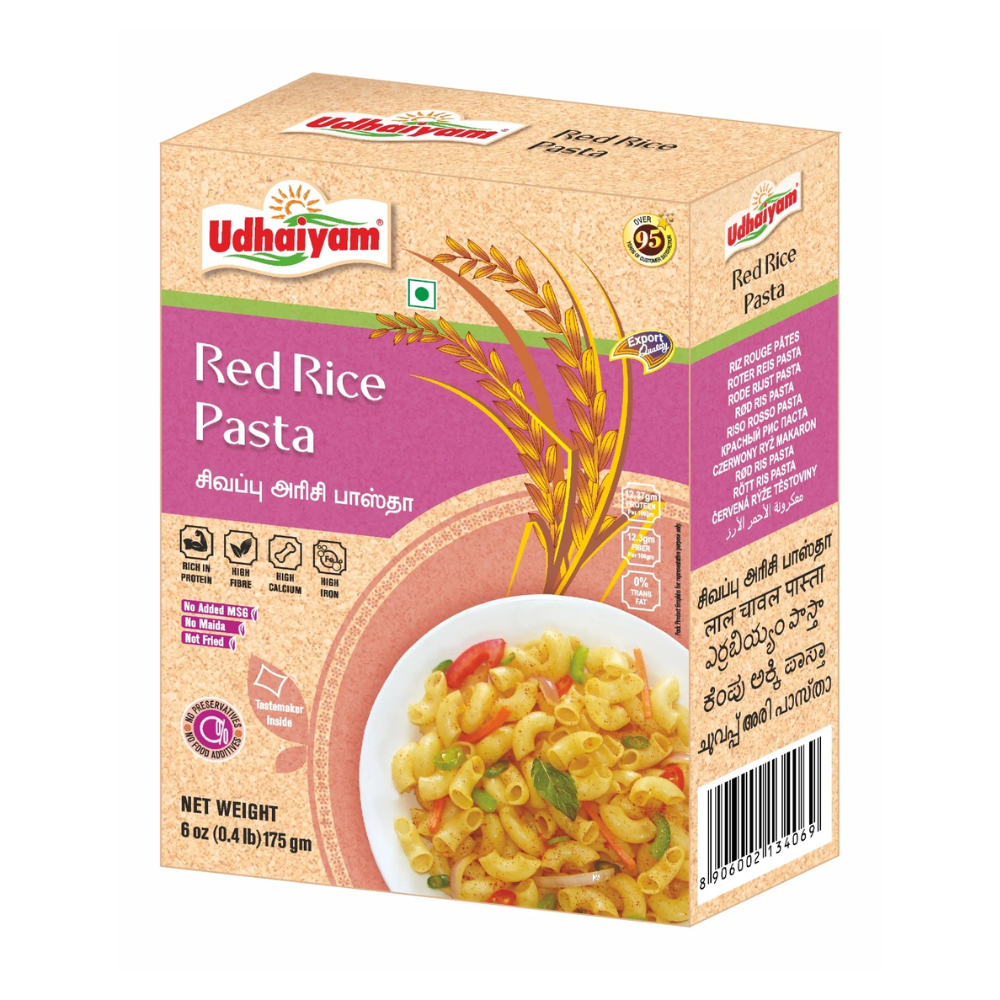 Udhaiyam Red Rice Millet Pasta (175g)