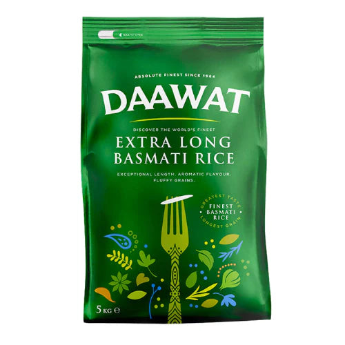 Daawat Extra Long Basmati Rice (5kg)