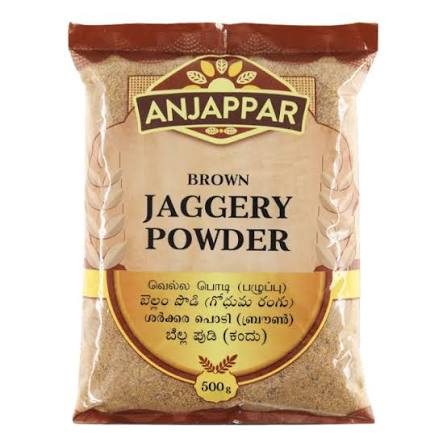 Anjappar Brown Jaggery Powder (500g)