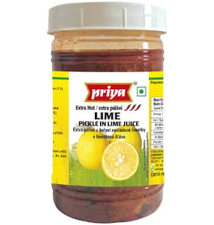 Priya Lime Pickle Extra Hot 300g