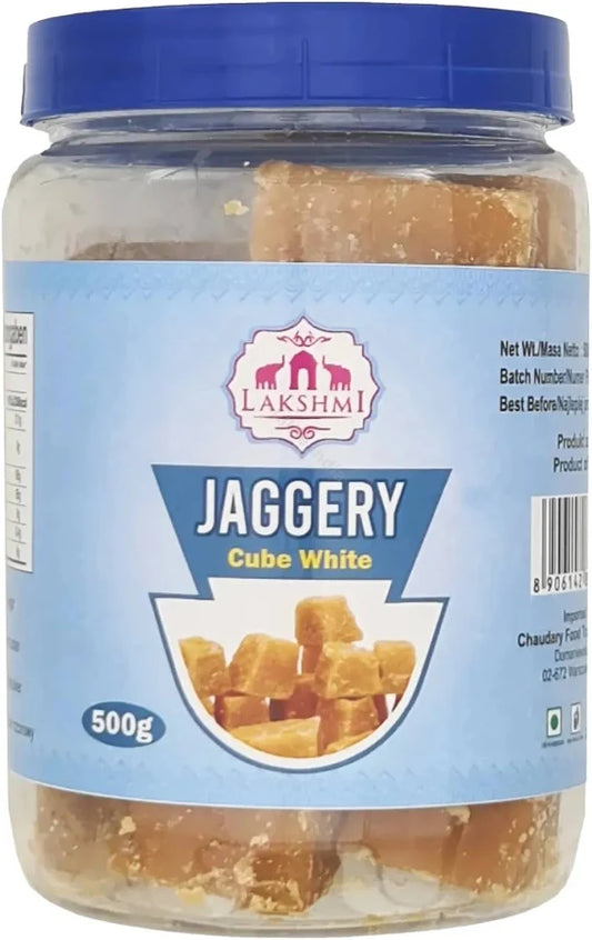 Lakshmi Jaggery Cubes Jar 1 Kg
