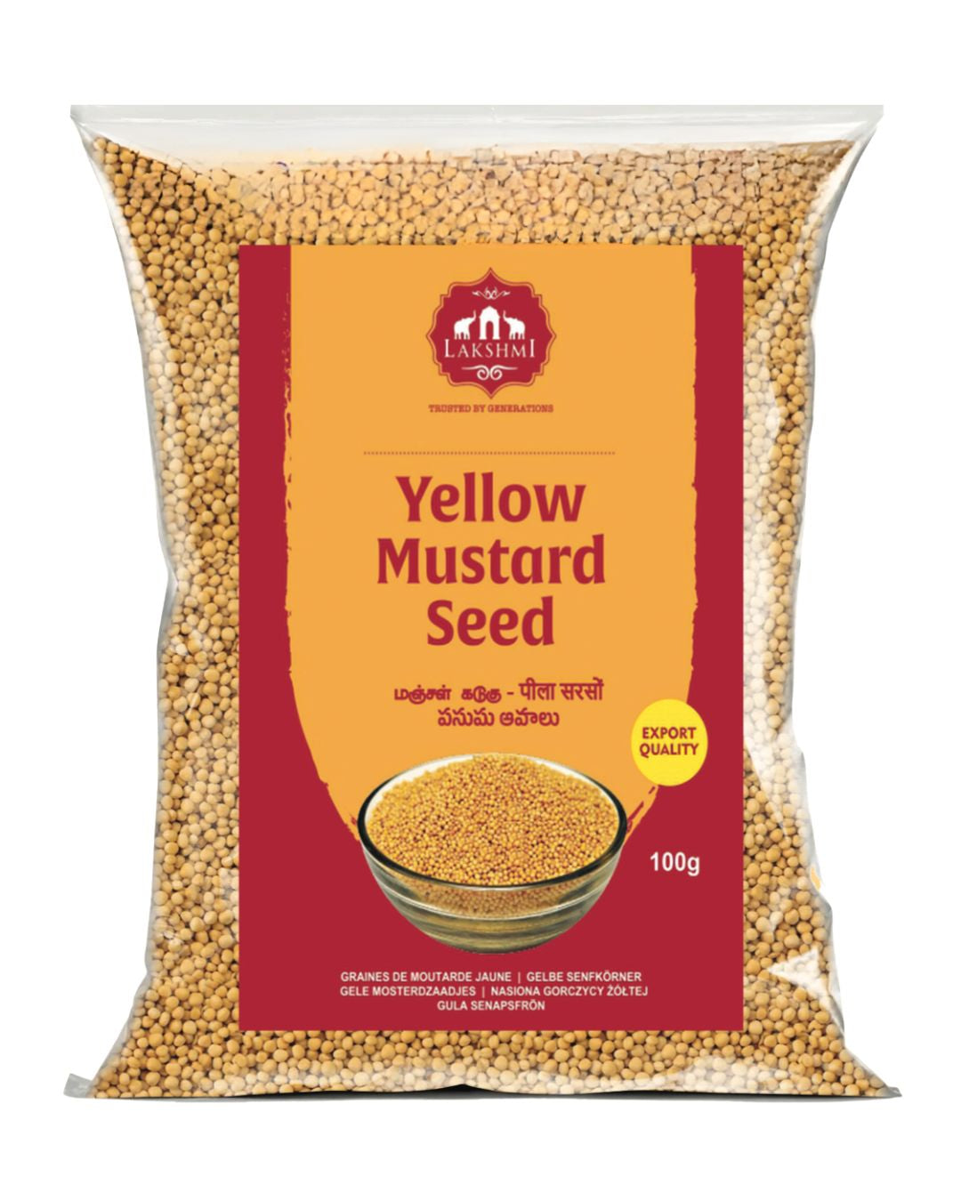 Lakshmi Yellow Mustard Seeds (100g)